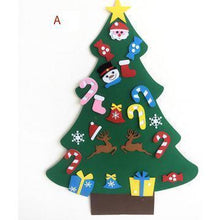 Laden Sie das Bild in den Galerie-Viewer, DIY Filz Weihnachtsbaum（Bestes Geschenk für Kinder）