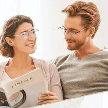 Laden Sie das Bild in den Galerie-Viewer, Titanium progressive Dual-Use-Lesebrille für nah und fern