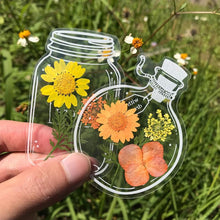 Laden Sie das Bild in den Galerie-Viewer, 🌸Transparente Trockenblumen-Lesezeichen