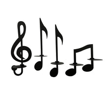 Laden Sie das Bild in den Galerie-Viewer, Kerzenleuchter mit Musiknoten