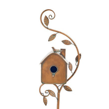 Laden Sie das Bild in den Galerie-Viewer, 🐦Kreative Garten-Vogelhaus-Dekoration Aus Metall