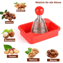 Laden Sie das Bild in den Galerie-Viewer, Nussknacker Set mit der spiralen Feder