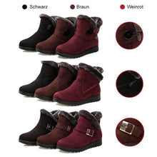 Laden Sie das Bild in den Galerie-Viewer, Damen warme Schneestiefel, 1 Paar