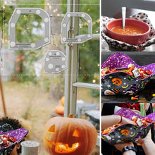 Laden Sie das Bild in den Galerie-Viewer, Halloween Süßigkeitsschüssel Schablonen Schneidlineal Set