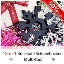 Laden Sie das Bild in den Galerie-Viewer, Saker® 18-in-1 Edelstahl Schneeflocken Mehrfachwerkzeug